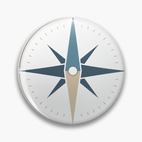 Item preview, Minimalist Compass Rose Travel Design - Wanderlust Adventure designed and sold by VisualArtsOasis.