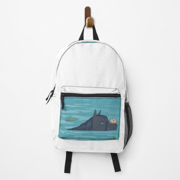 Item preview, Kelpie Swimming With Waterlilies designed and sold by Sonderdaisies.