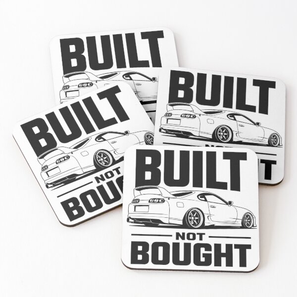 Item preview, Built Not Bought Minimal Car Culture Design designed and sold by Shadryx.