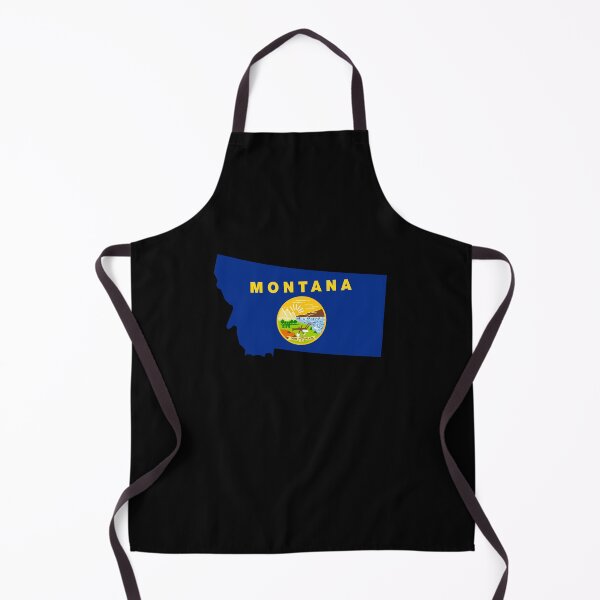 Item preview, Montana State Shape Flag MT designed and sold by shitpostee.