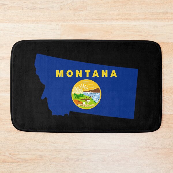 Item preview, Montana State Shape Flag MT designed and sold by shitpostee.