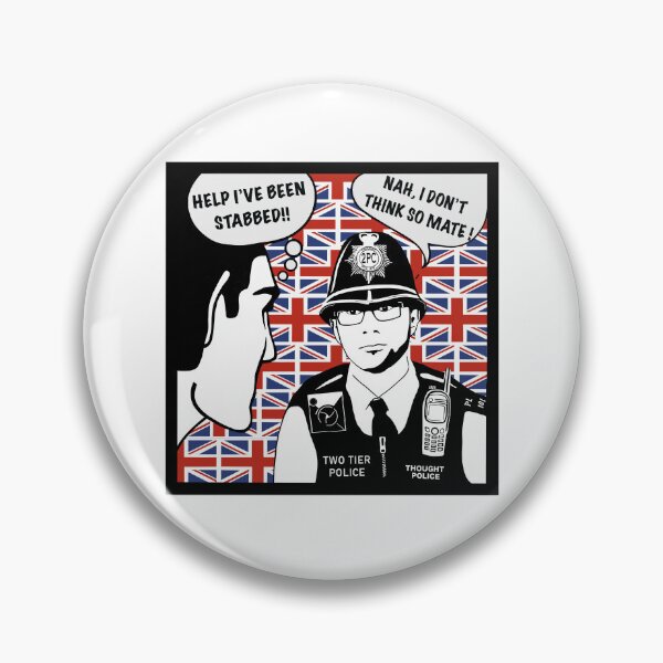Item preview, 2PC Two-Tier Thought Police designed and sold by KateVanFloofno1.