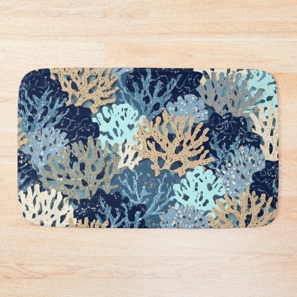 Item preview, Blue Beige Coral designed and sold by SeaStarAlex.