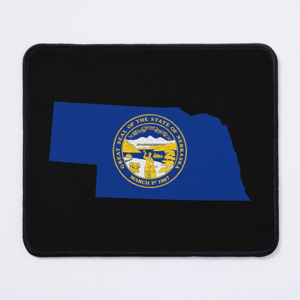 Item preview, Nebraska State Shape Flag NE designed and sold by shitpostee.