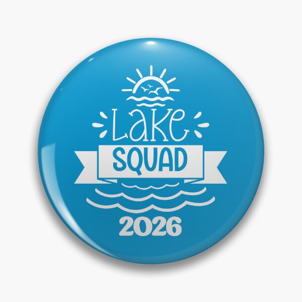 Item preview, Lake Squad 2026 white – Summer Lake Crew Design designed and sold by EmeraldeaArt.
