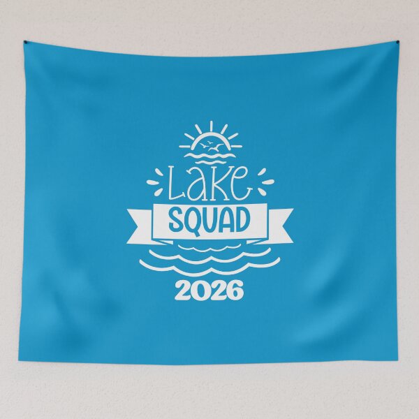 Item preview, Lake Squad 2026 white – Summer Lake Crew Design designed and sold by EmeraldeaArt.