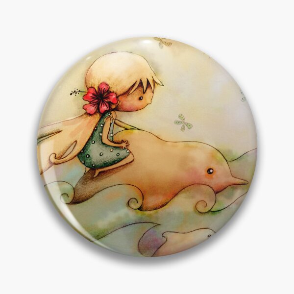 Item preview, Dolphin Ride Whimsical Ocean Adventure designed and sold by Karin Taylor.