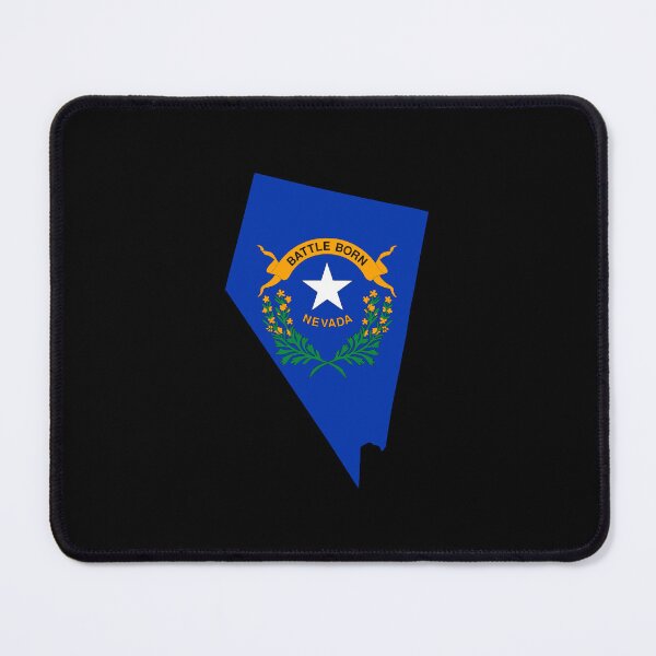 Item preview, Nevada State Shape Flag NV designed and sold by shitpostee.