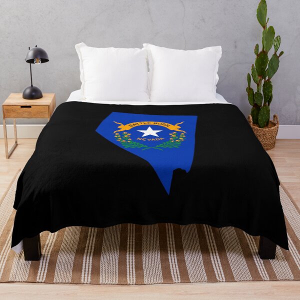 Item preview, Nevada State Shape Flag NV designed and sold by shitpostee.