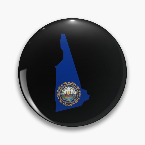 Item preview, New Hampshire State Shape Flag NH designed and sold by shitpostee.