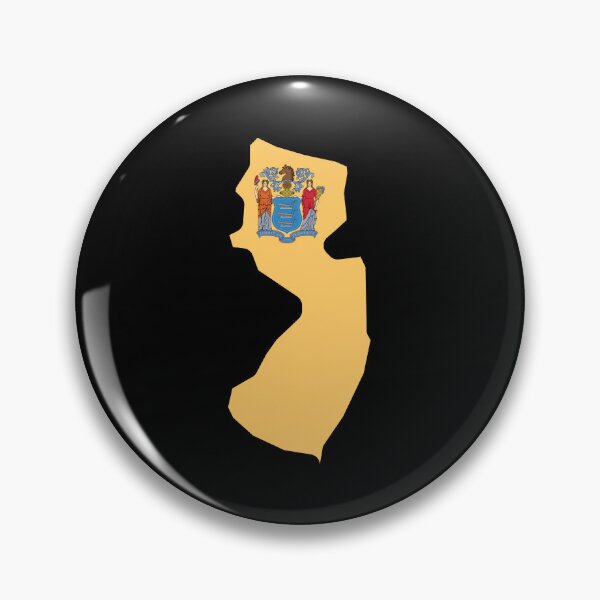 Item preview, New Jersey State Shape Flag NJ designed and sold by shitpostee.