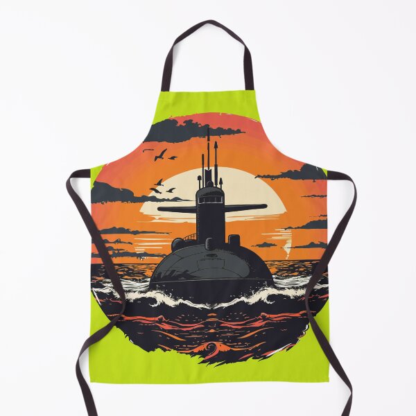 Item preview, Surfacing Submarine designed and sold by Magenta Merch.