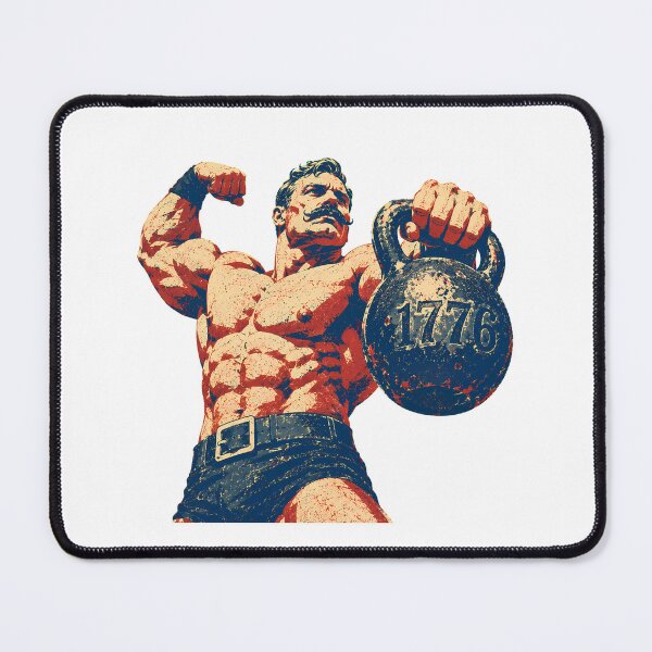 Item preview, 1776 Strongman Kettlebell Patriotic Classic Weightlifting designed and sold by chattsuede.