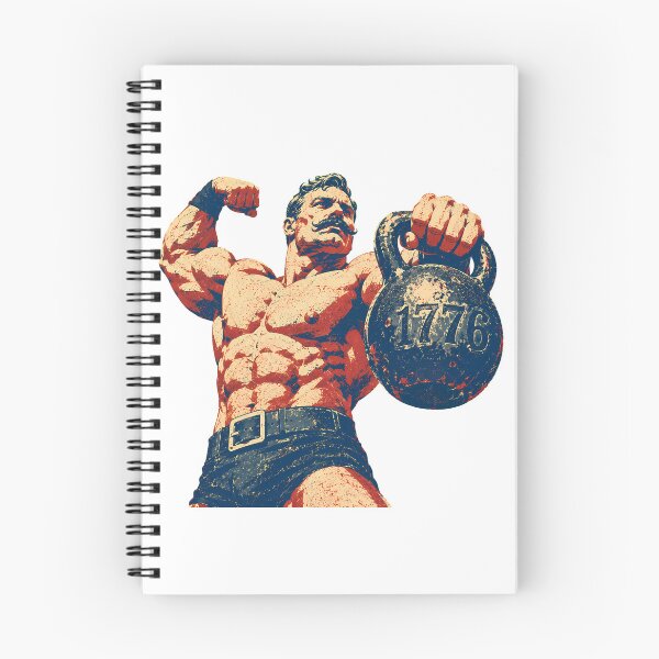 Item preview, 1776 Strongman Kettlebell Patriotic Classic Weightlifting designed and sold by chattsuede.