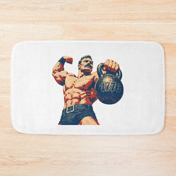 Item preview, 1776 Strongman Kettlebell Patriotic Classic Weightlifting designed and sold by chattsuede.