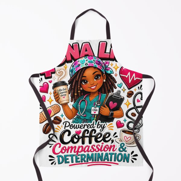 Artikelvorschau, Aufkleber „CNA Life Powered by Coffee Compassion and Determination“ | Geschenk für Pflegekräfte | Aufkleber für den Pflegeberuf | Aufkleber für Mitarbeiter im Gesundheitswesen entworfen und verkauft von overcomercrafts.