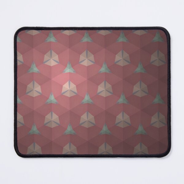 Item preview, Red and Teal Geometric Seamless Pattern designed and sold by IntelliMindDesigns.