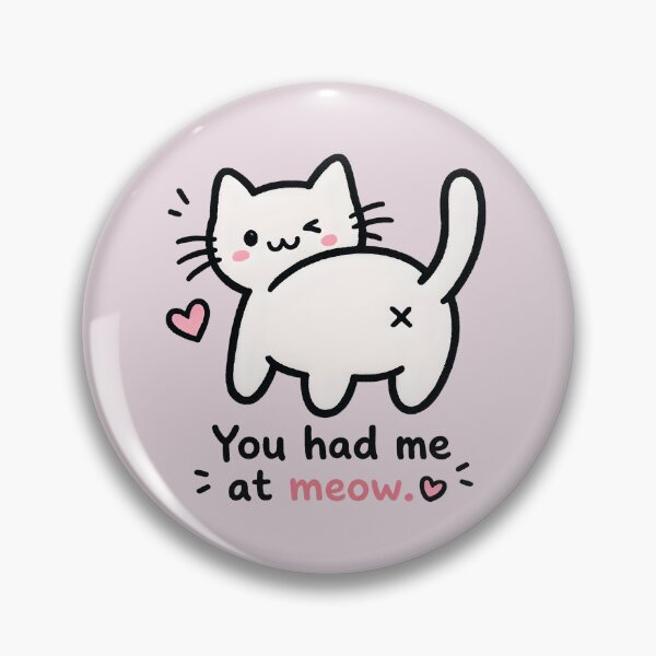 Item preview, Cat Mom Gift – You Had Me at Meow designed and sold by Stubblejumper Artworks.