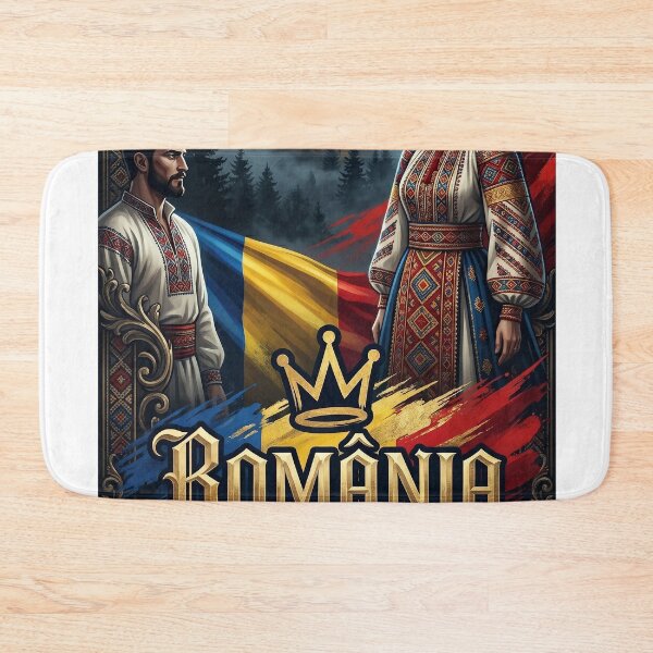 Item preview, Romania Gothic Art Print | Bran Castle Transylvania | Traditional Folk Costume | ZK PRO designed and sold by zalakopro.