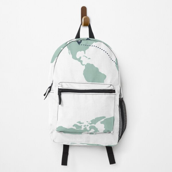 Item preview, Minimalist World Route Travel Design - Wanderlust Adventure designed and sold by VisualArtsOasis.