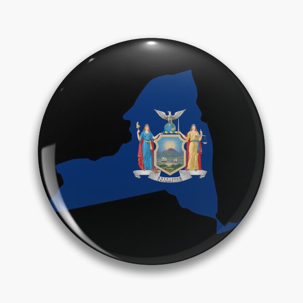 Item preview, New York State Shape Flag NY designed and sold by shitpostee.