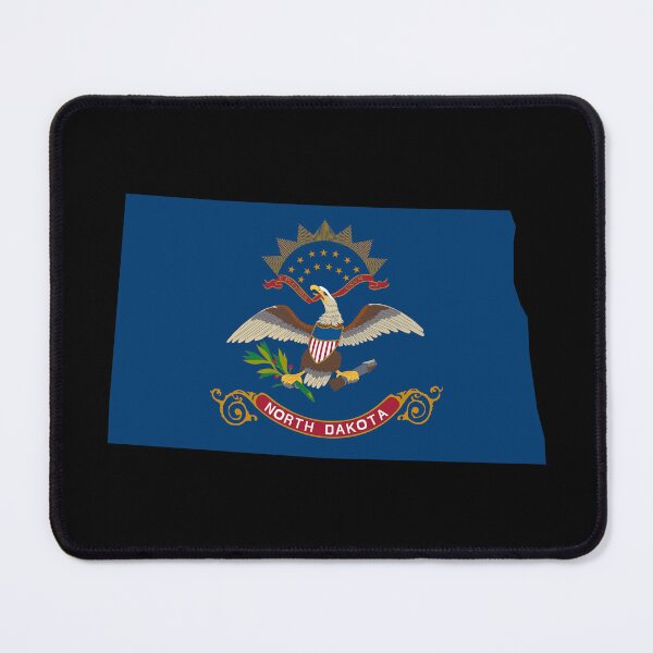 Item preview, North Dakota State Shape Flag ND designed and sold by shitpostee.