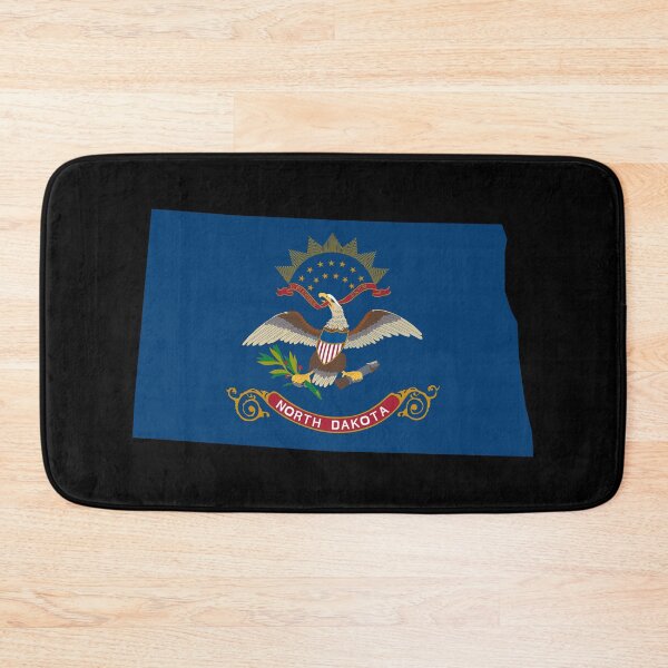 Item preview, North Dakota State Shape Flag ND designed and sold by shitpostee.