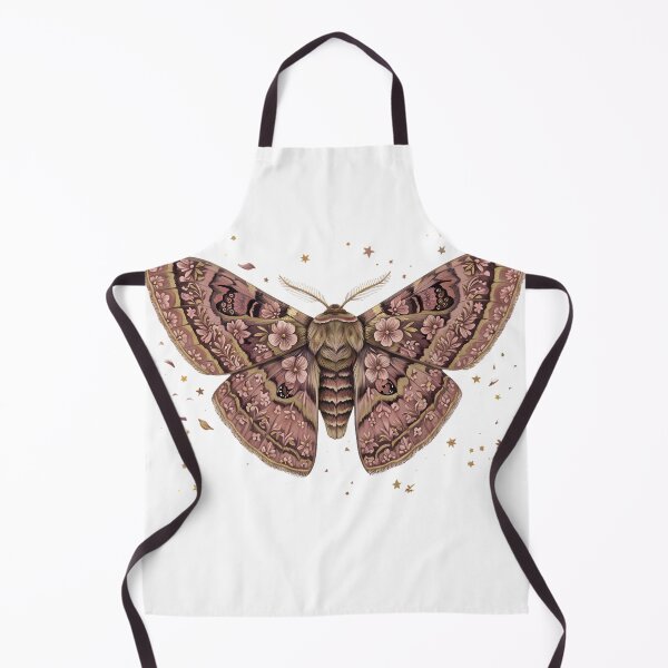 Item preview, Floral Moth Cherry Blossom Dark Art designed and sold by MossMirrorArt.