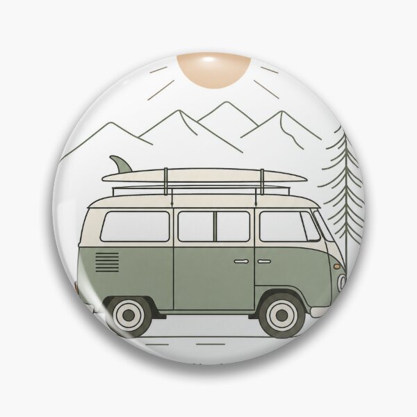 Item preview, Minimalist Van Life Travel Design - Wanderlust Adventure designed and sold by VisualArtsOasis.