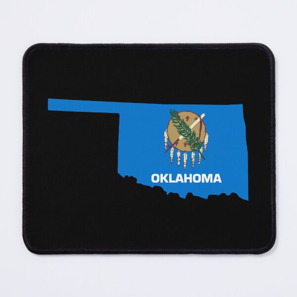 Item preview, Oklahoma State Shape Flag OK designed and sold by shitpostee.