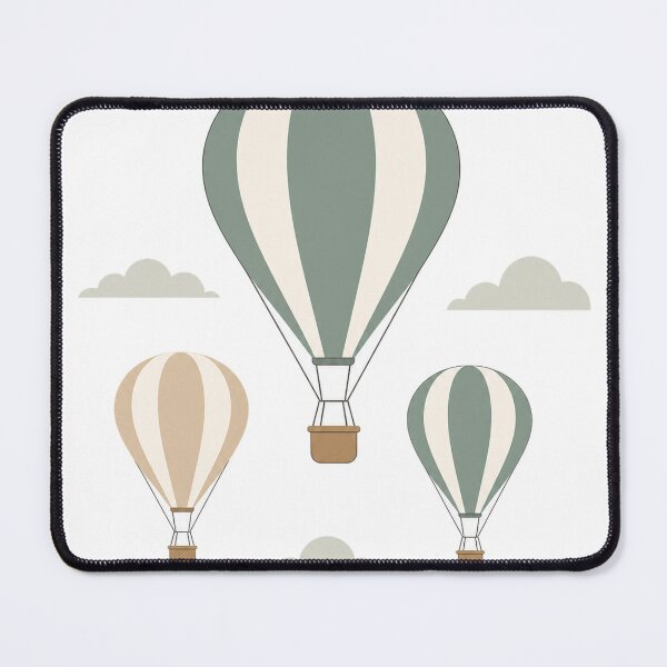 Item preview, Minimalist Hot Air Balloons Travel Design - Wanderlust Adventure designed and sold by VisualArtsOasis.