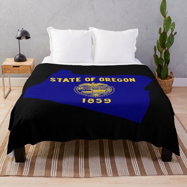 Item preview, Oregon State Shape Flag OR designed and sold by shitpostee.