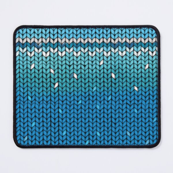 Item preview, Aquamarine Faux Knit designed and sold by Karin Taylor.
