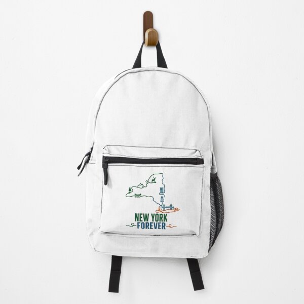 Item preview, New York Forever Map Rustic Outdoor State Outline designed and sold by chattsuede.