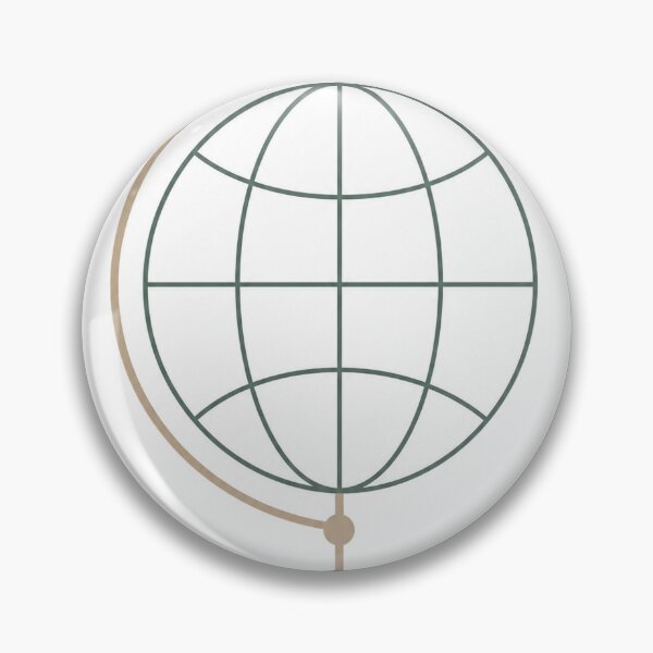 Item preview, Minimalist Line Globe Travel Design - Wanderlust Adventure designed and sold by VisualArtsOasis.