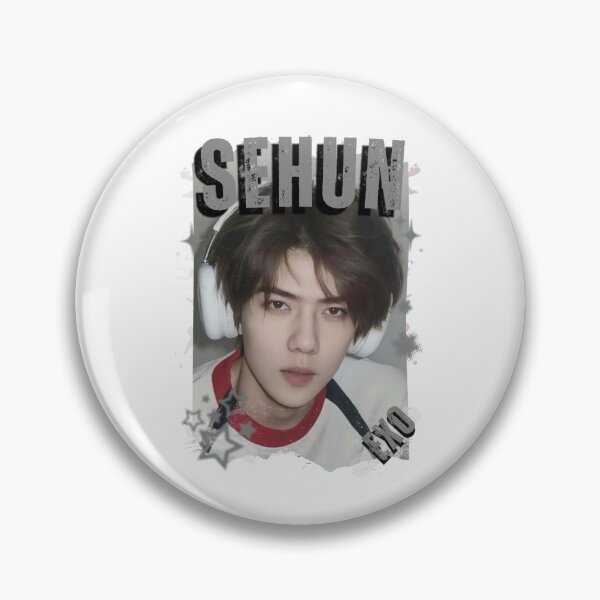 Item preview, EXOO Sehun Kpop Solo Artist Black and White Collage Digital Art Portrait designed and sold by AJUNICE STUDIO.