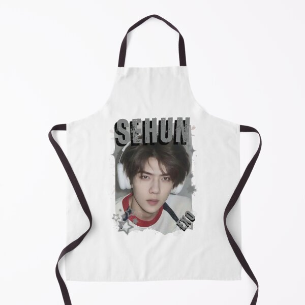 Item preview, EXOO Sehun Kpop Solo Artist Black and White Collage Digital Art Portrait designed and sold by AJUNICE STUDIO.