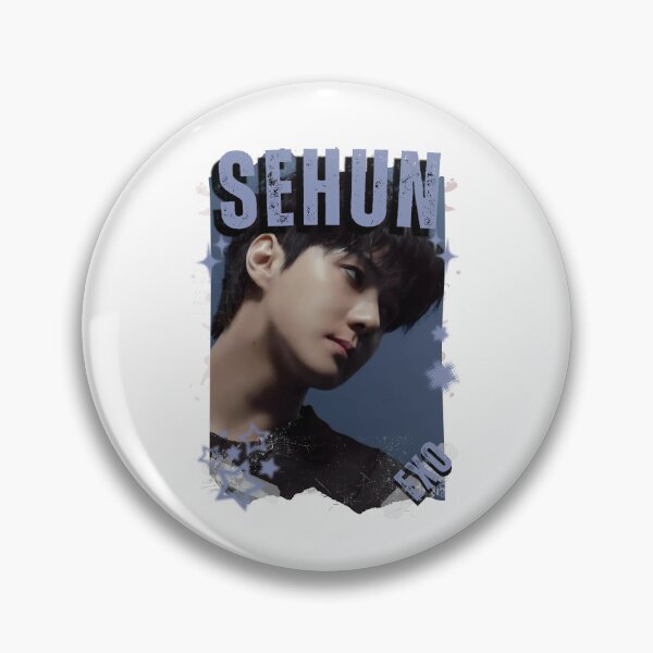 Item preview, EXOO Sehun Kpop Solo Artist Black and White Collage Digital Art Portrait designed and sold by AJUNICE STUDIO.