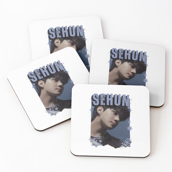 Item preview, EXOO Sehun Kpop Solo Artist Black and White Collage Digital Art Portrait designed and sold by AJUNICE STUDIO.
