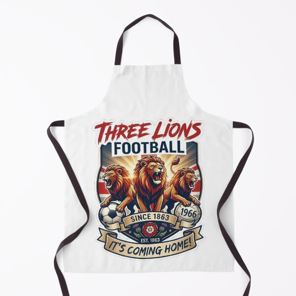 Item preview, Three Lions Football Coming Home Union Jack Crest designed and sold by MAJCO-ART.
