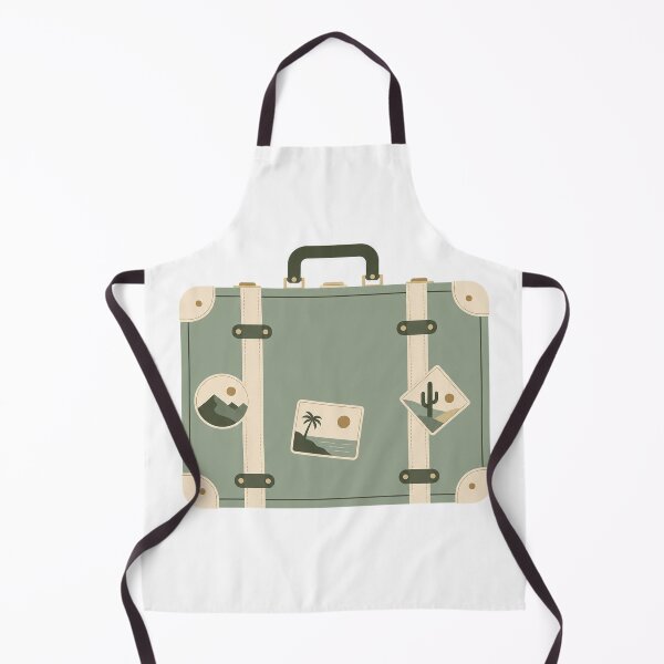 Item preview, Minimalist Travel Suitcase Travel Design - Wanderlust Adventure designed and sold by VisualArtsOasis.
