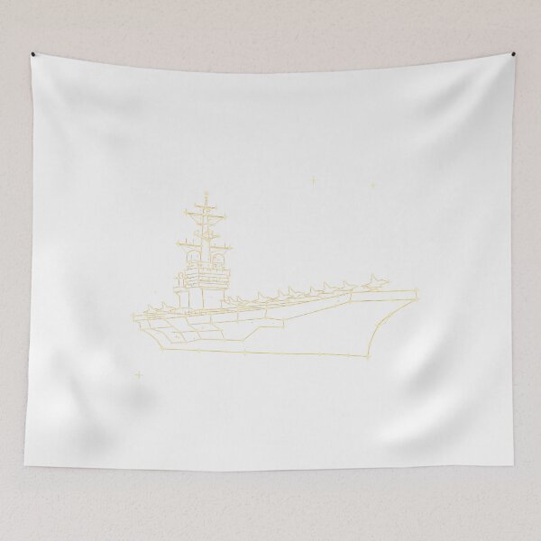 Item preview, Aircraft Carrier Constellation Gold Celestial Navy Veteran designed and sold by chattsuede.