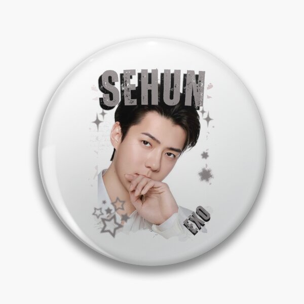 Item preview, EXOO Sehun Kpop Solo Artist Black and White Collage Digital Art Portrait designed and sold by AJUNICE STUDIO.