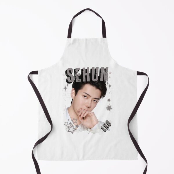 Item preview, EXOO Sehun Kpop Solo Artist Black and White Collage Digital Art Portrait designed and sold by AJUNICE STUDIO.