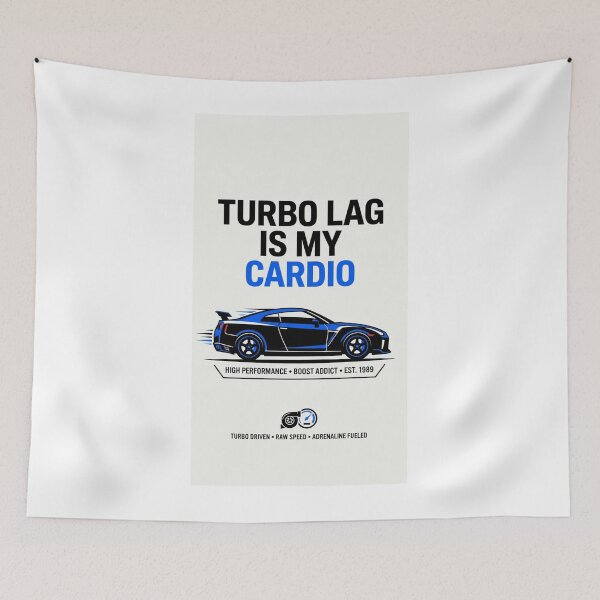 Item preview, Turbo Lag Is My Cardio Boost Culture Car Design designed and sold by Shadryx.