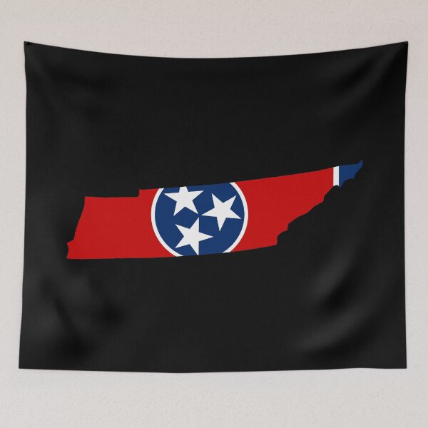 Item preview, Tennessee State Shape Flag TN designed and sold by shitpostee.