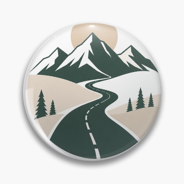Item preview, Minimalist Road Trip Travel Design - Wanderlust Adventure designed and sold by VisualArtsOasis.