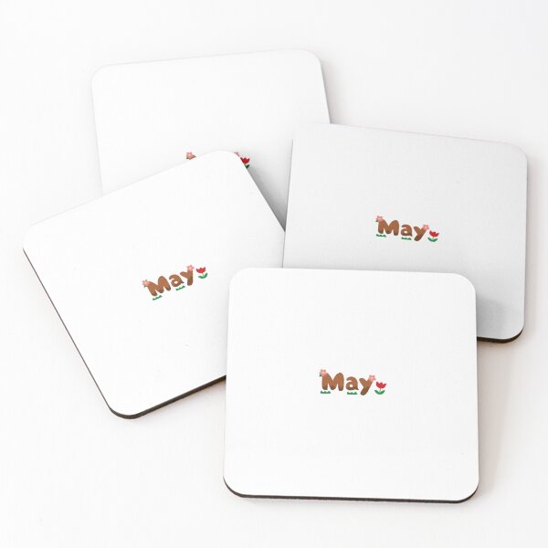 Item preview, Cute May Floral Typography Design designed and sold by DailyDoodlesBySumbul.