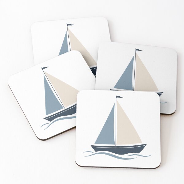 Item preview, Minimalist Sailboat Travel Design - Wanderlust Adventure designed and sold by VisualArtsOasis.