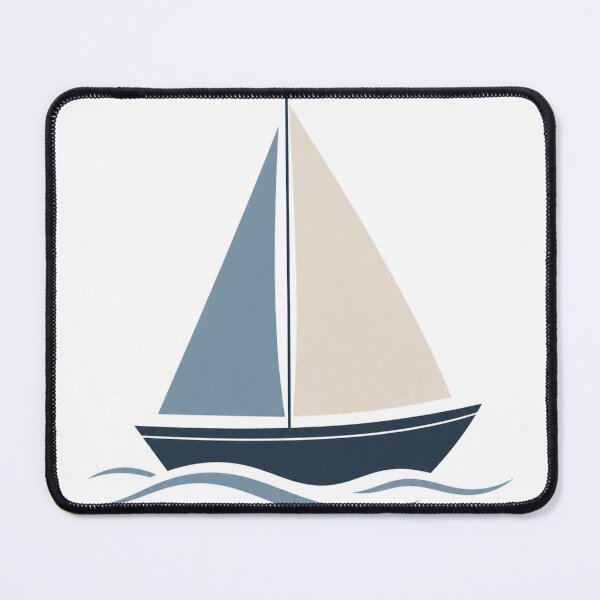 Item preview, Minimalist Sailboat Travel Design - Wanderlust Adventure designed and sold by VisualArtsOasis.